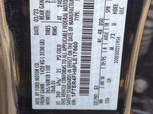 Used 2023 Ford Ranger XLT w/ Equipment Group 301A Mid image 34