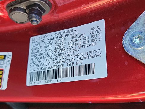 Certified 2022 Honda CR-V EX image 27