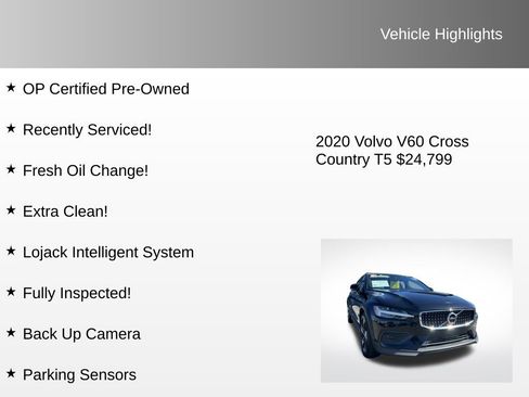 Used 2020 Volvo V60 T5 Cross Country image 4