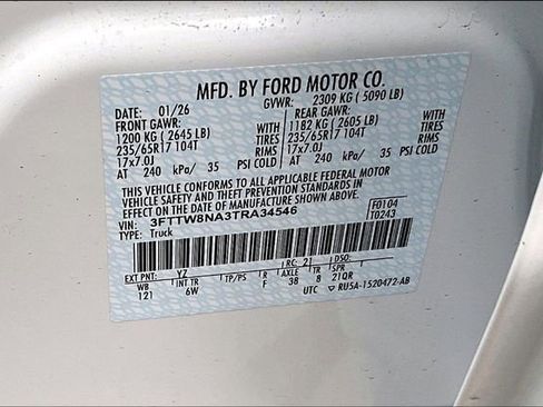 New 2026 Ford Maverick Tremor AWD/4WD image 13