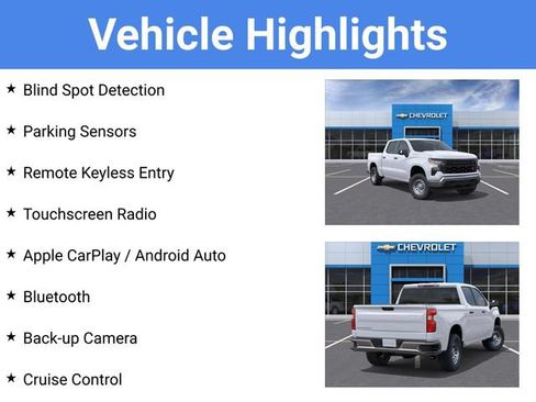 New 2026 Chevrolet Silverado 1500 W/T w/ WT Value Package RWD image 4