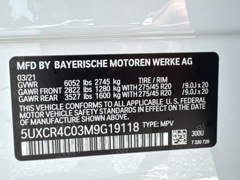 Used 2021 BMW X5 sDrive40i w/ Convenience Package RWD image 36