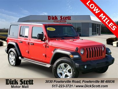 Certified 2022 Jeep Wrangler Unlimited Sport