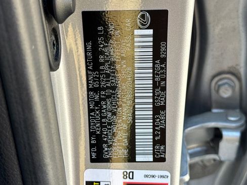 Certified 2025 Lexus ES 350 w/ Premium Package FWD image 32