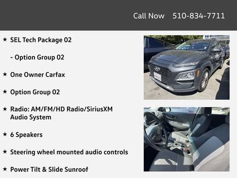 Used 2018 Hyundai Kona SEL w/ SEL Tech Package 02 FWD image 4