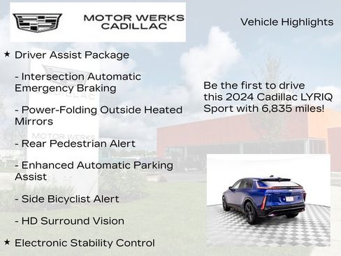 Certified 2024 Cadillac Lyriq Sport w/ Nappa Leather Package image 15