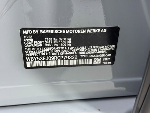 Used 2024 BMW i7 xDrive60 w/ Premium Package image 55