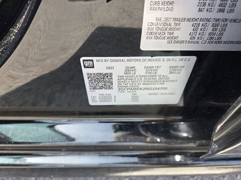 Used 2024 Chevrolet Silverado 1500 Custom w/ Turbomax Blackout Package RWD image 19
