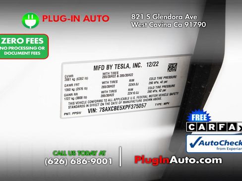 Used 2023 Tesla Model X AWD/4WD image 13