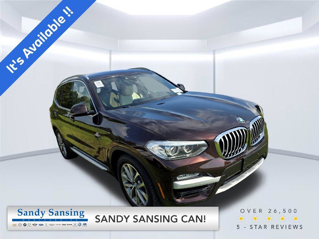 Used 2019 BMW X3 xDrive30i w/ Convenience Package AWD/4WD image 1