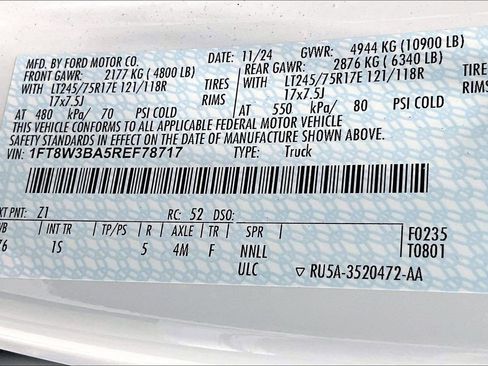 Used 2024 Ford F350 XL w/ XL Chrome Package AWD/4WD image 33