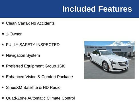 Used 2016 Cadillac CT6 Platinum AWD/4WD image 5