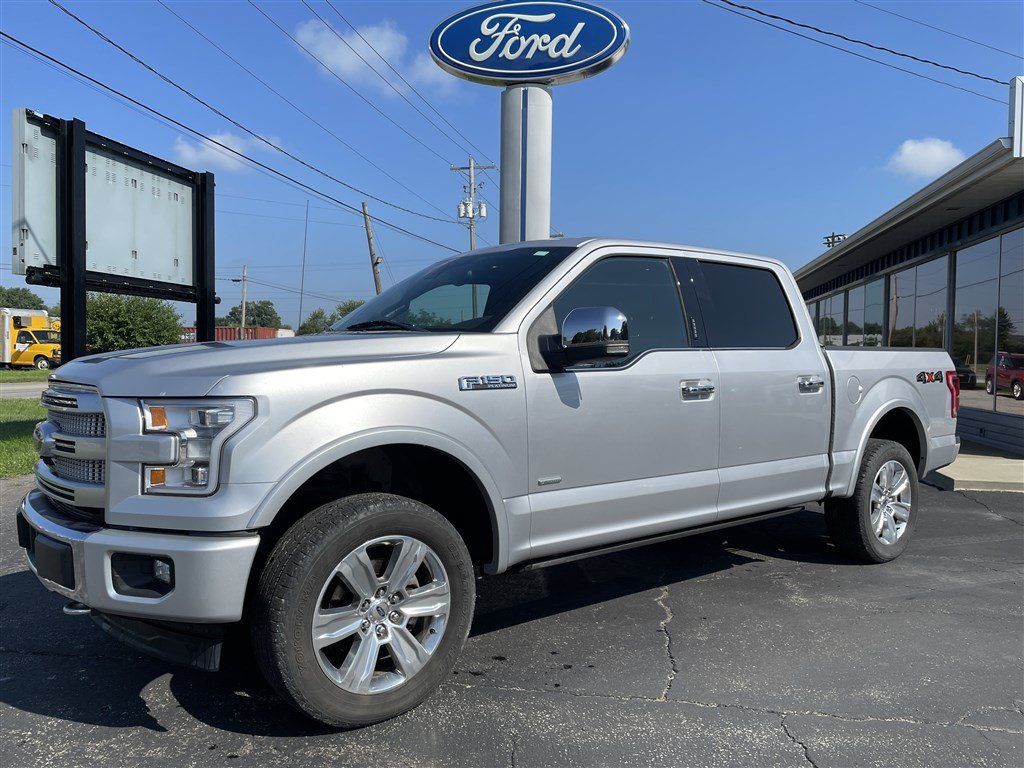 Used 2017 Ford F150 Platinum w/ Equipment Group 701A Luxury AWD/4WD image 2