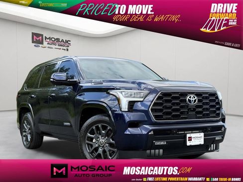 Used 2023 Toyota Sequoia Platinum AWD/4WD image 1