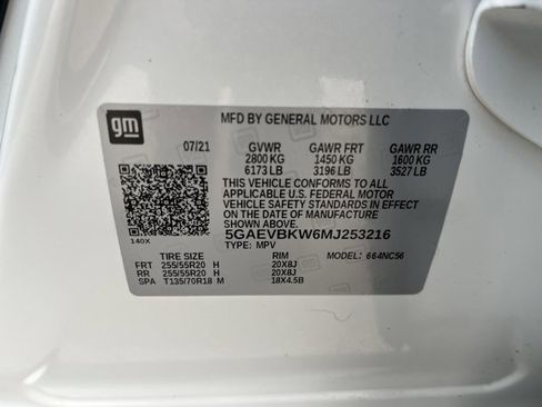 Used 2021 Buick Enclave Premium w/ Surround and Sites Package image 48