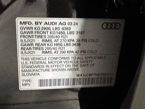 Used 2025 Audi Q7 2.0T Premium Plus w/ Premium Plus Package AWD/4WD image 37
