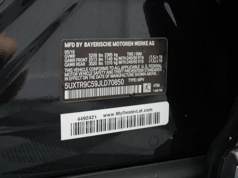 Used 2018 BMW X3 xDrive30i AWD/4WD image 91