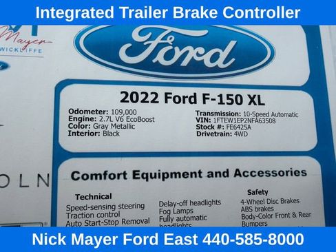 Used 2022 Ford F150 XL w/ STX Appearance Package AWD/4WD image 38