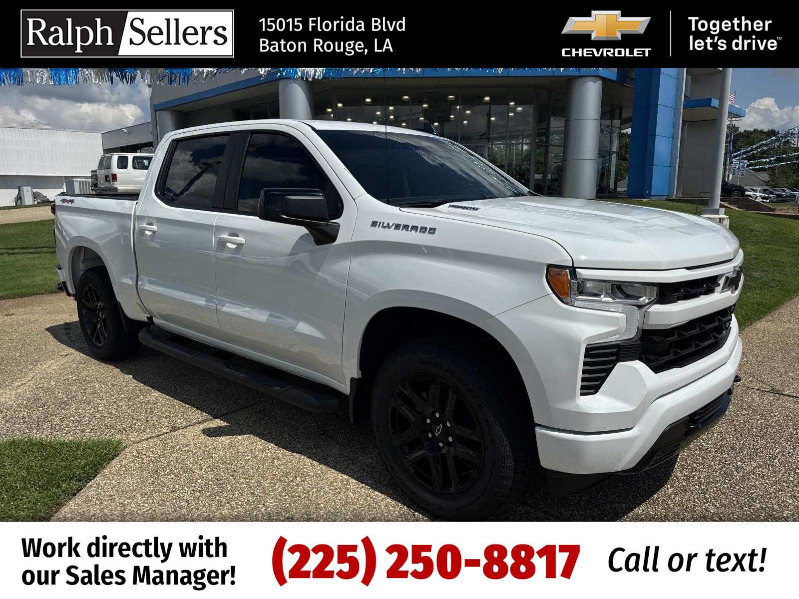 New 2026 Chevrolet Silverado 1500 RST w/ RST Select Package AWD/4WD image 1