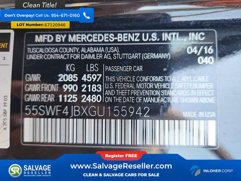 Used 2016 Mercedes-Benz C 300 Sedan image 16