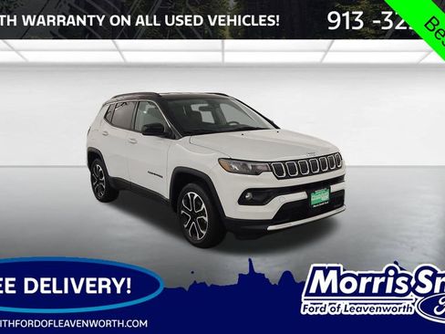 Used 2022 Jeep Compass Limited AWD/4WD image 1