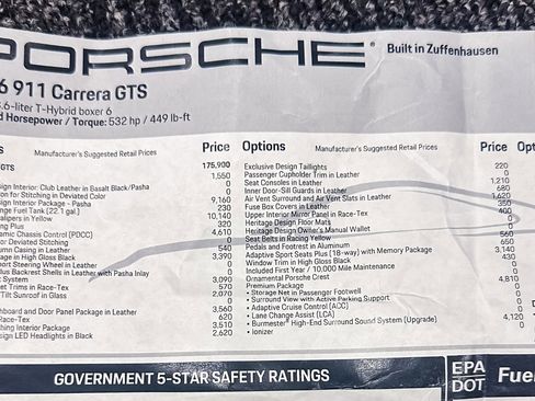 Used 2026 Porsche 911 Carrera GTS image 96