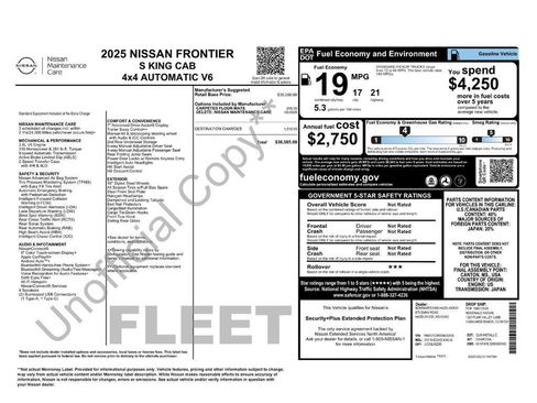Used 2025 Nissan Frontier S image 33