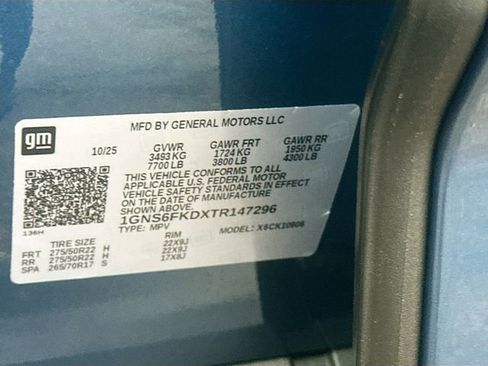 New 2026 Chevrolet Suburban Premier AWD/4WD image 38