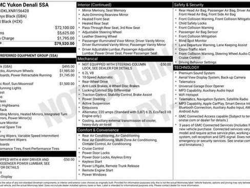 Used 2022 GMC Yukon Denali RWD image 5