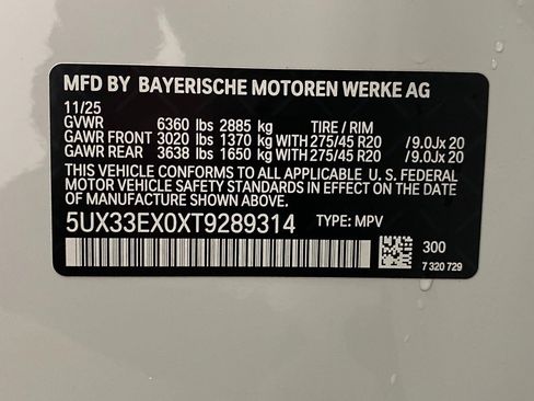 New 2026 BMW X6 xDrive40i w/ Climate Comfort Package AWD/4WD image 70
