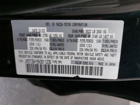 Used 2022 MAZDA CX-9 Touring Plus image 36