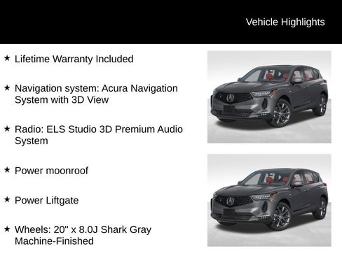 New 2026 Acura RDX A-Spec AWD/4WD image 2