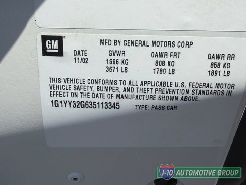 Used 2003 Chevrolet Corvette Convertible w/ Preferred Equipment Group1 RWD image 36