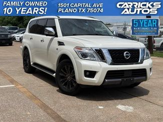 Used 2019 Nissan Armada Platinum w/ Captain's Chairs Package RWD video 1