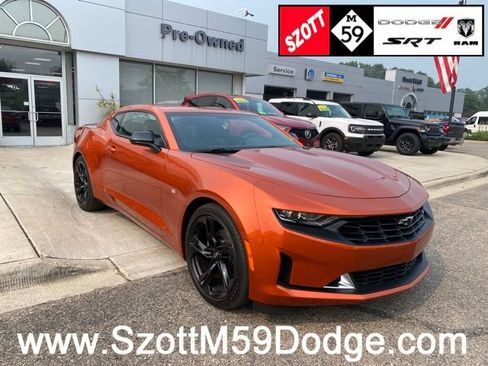 Used 2024 Chevrolet Camaro LT w/ RS Package RWD image 1