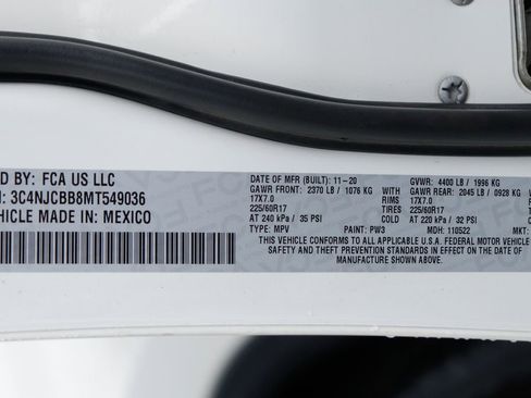 Used 2021 Jeep Compass Latitude w/ Convenience Group image 45