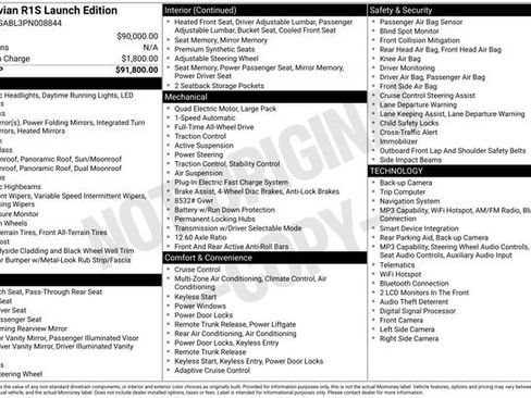 Used 2023 Rivian R1S Launch Edition AWD/4WD image 31