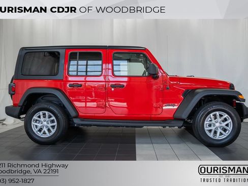 Used 2023 Jeep Wrangler Sport S AWD/4WD image 3