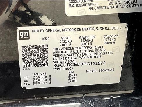 Used 2023 Chevrolet Silverado 1500 LTZ w/ LTZ Premium Texas Edition image 34