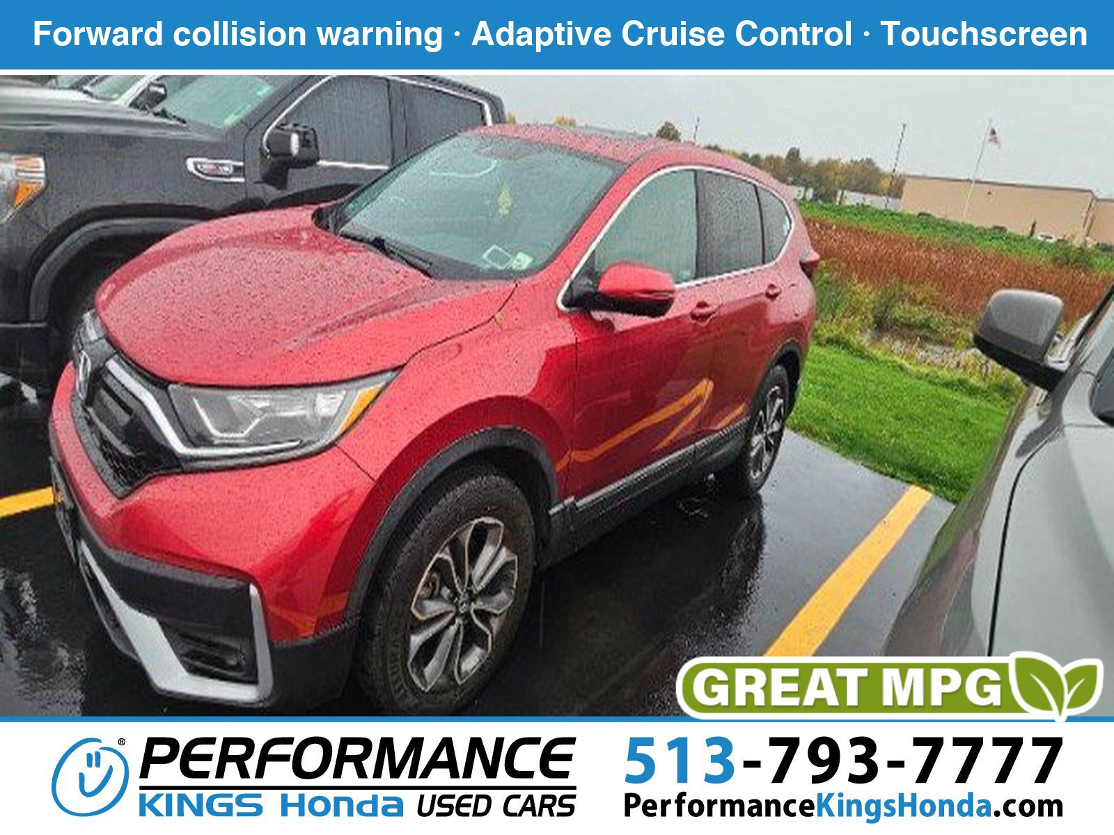 Used 2021 Honda CR-V EX-L image 1