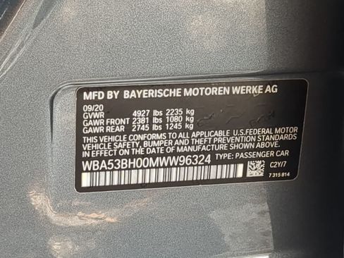 Used 2021 BMW 530i RWD image 37