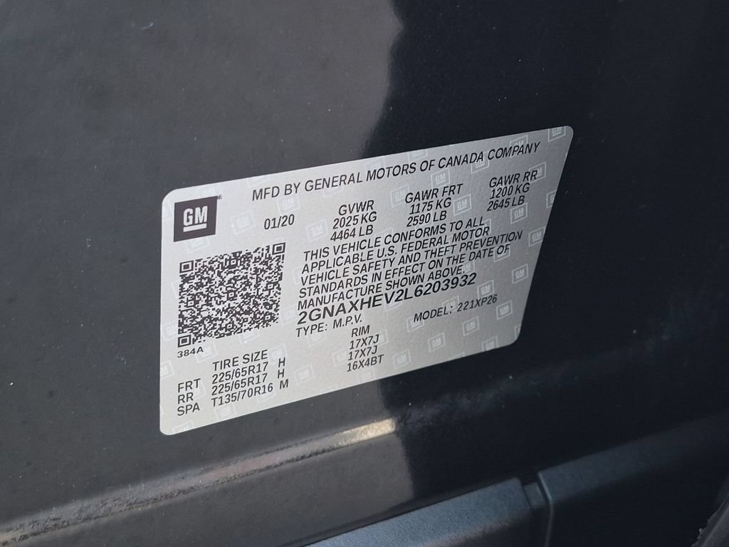 Used 2020 Chevrolet Equinox LS w/ LS Convenience Package FWD image 29