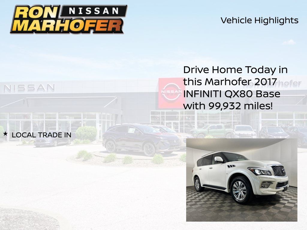 Used 2017 INFINITI QX80 4WD image 13