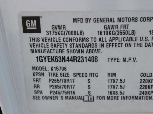 Used 2004 Cadillac Escalade AWD image 11
