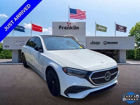Used 2024 Mercedes-Benz E 350 4MATIC Sedan image 1