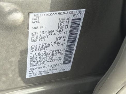 Certified 2025 Nissan Murano SV AWD/4WD image 34