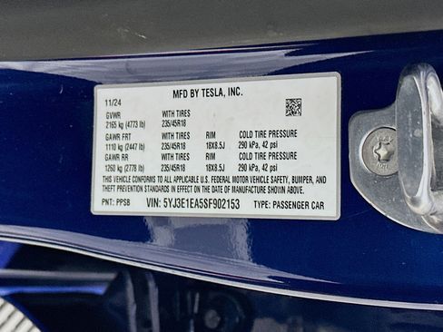 Used 2025 Tesla Model 3 Long Range image 12