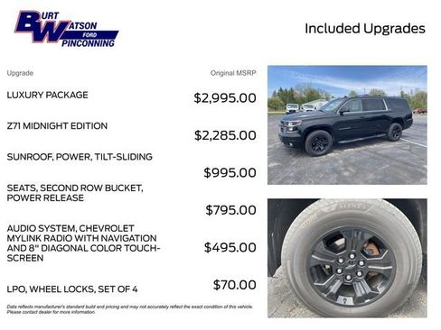 Used 2017 Chevrolet Suburban LT w/ Luxury Package AWD/4WD image 3