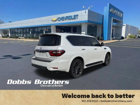 Used 2022 Nissan Armada Platinum w/ Captain's Chairs Package AWD/4WD image 8