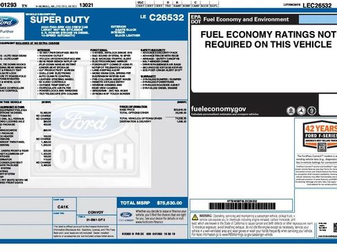 Used 2020 Ford F350 Lariat w/ Lariat Ultimate Package image 23